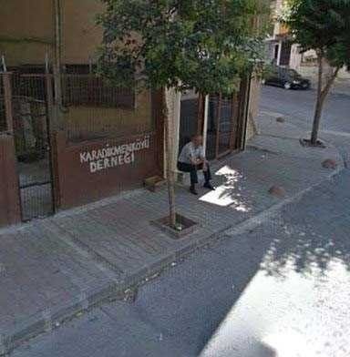 Street View tarafından yakalanan çok ilginç fotoğraflar