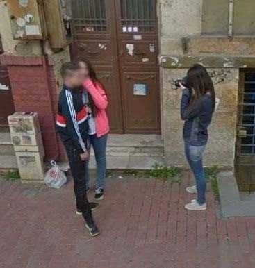 Street View tarafından yakalanan çok ilginç fotoğraflar