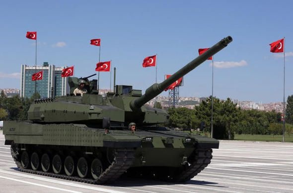 Milli olarak üretilen tankımız ALTAY