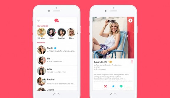 Tinder'e erişim konusunda sorunlar yaşanmakta