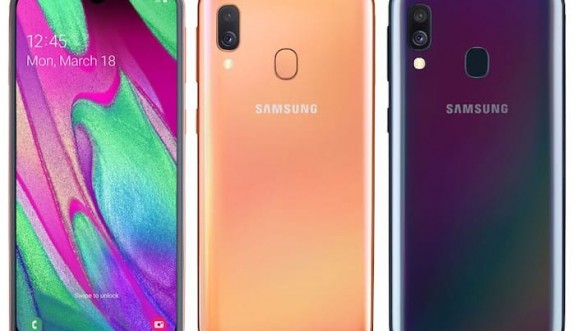 Galaxy A40 modeli resmen tanıtıldı