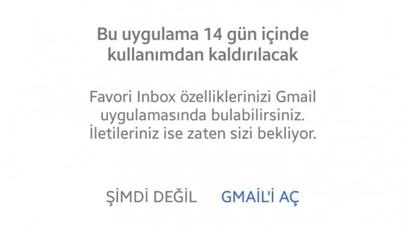 Inbox by Gmail ne zaman kapanacak?