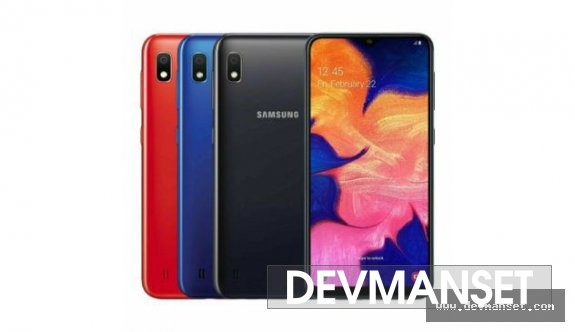 Galaxy A10s modeli bütün detayları ile görüldü