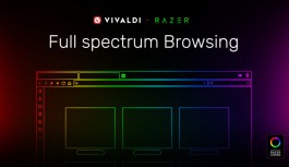 Vivaldi'den Razer kullananlara mükemmel bir deneyim